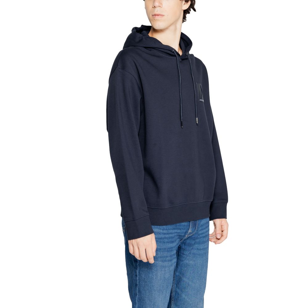 Blue Cotton Hoody