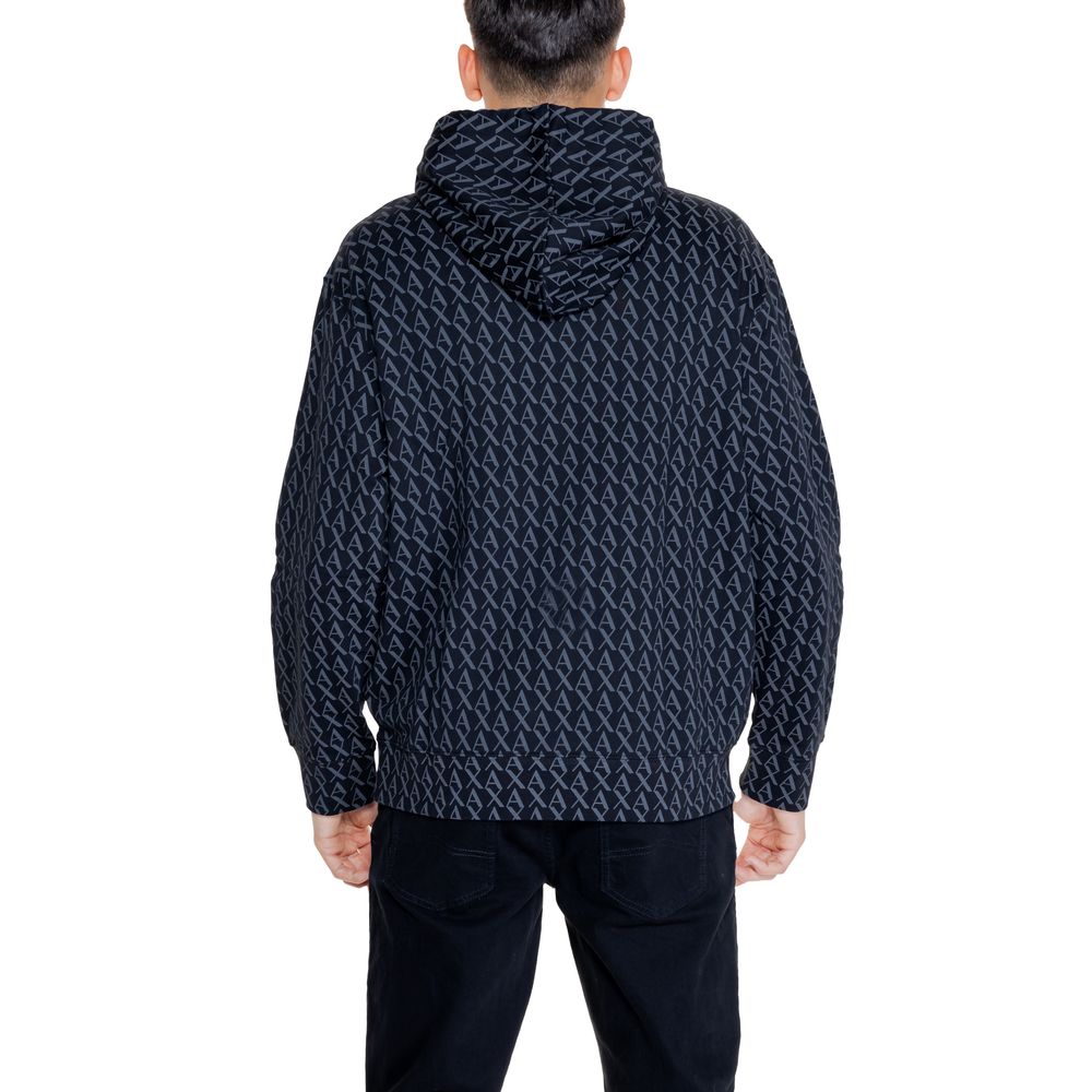 Black Cotton Hoody