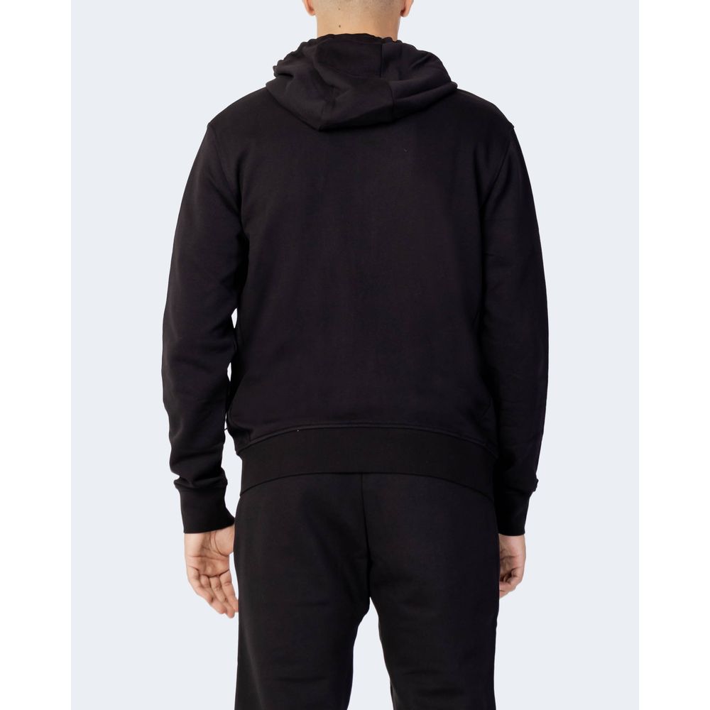 Black Cotton Hoody