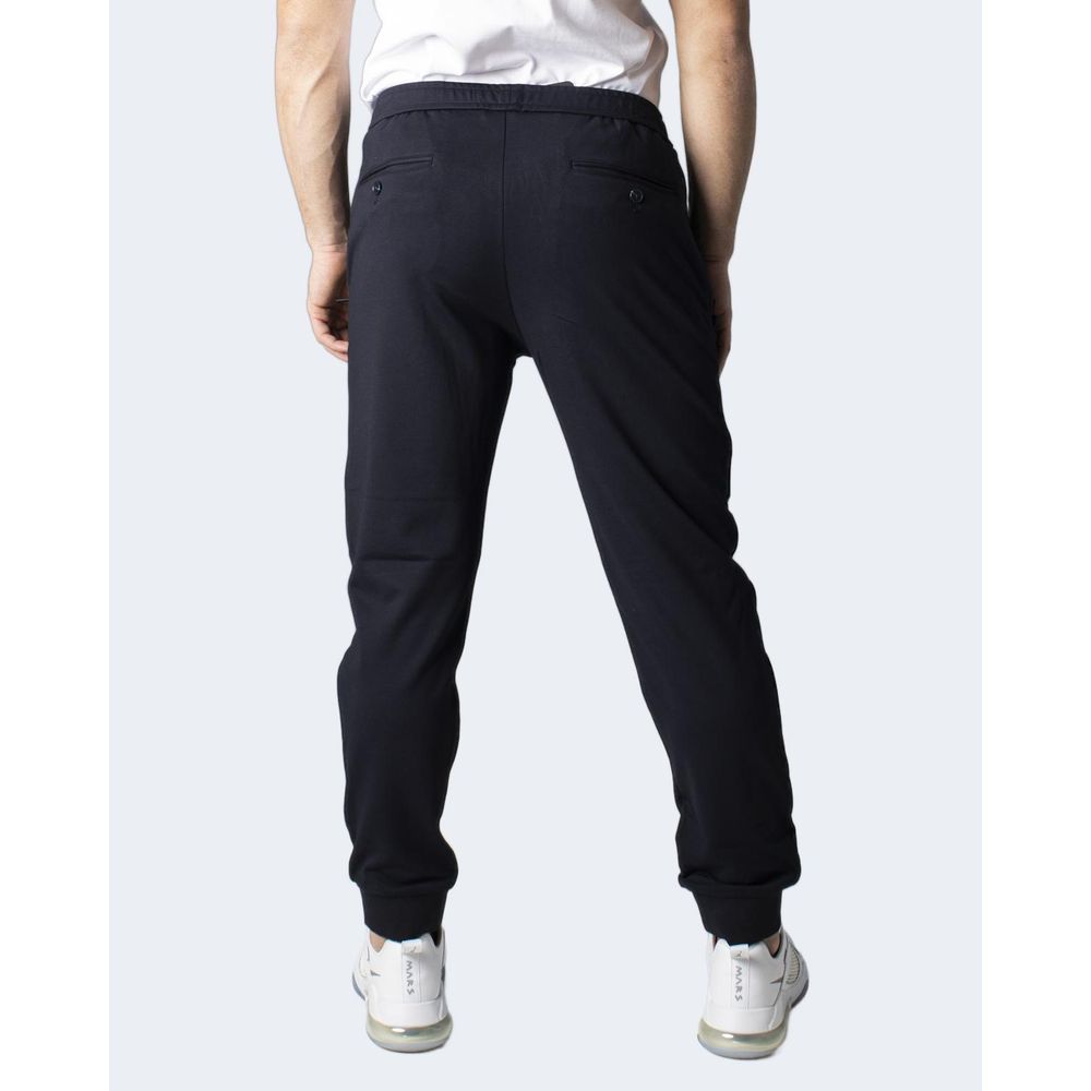 Blue Viscose Skinny Pant