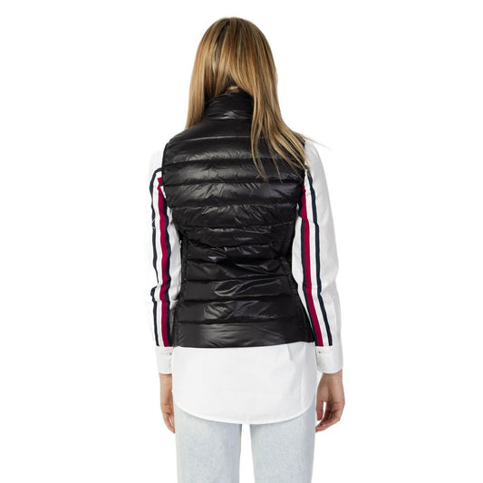 Veste sans manches en polyester noir