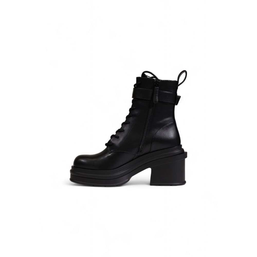 Botte en polyester noir