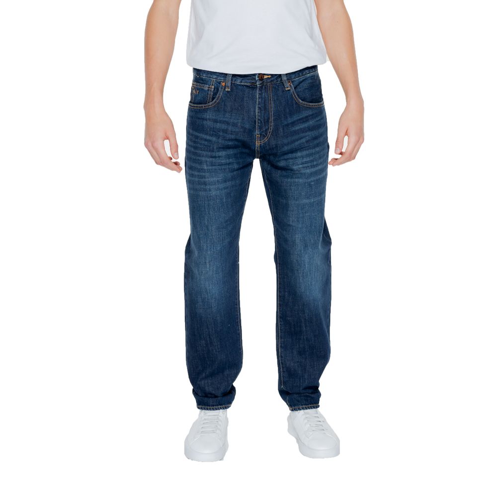 Jeans et pantalons en coton bleu