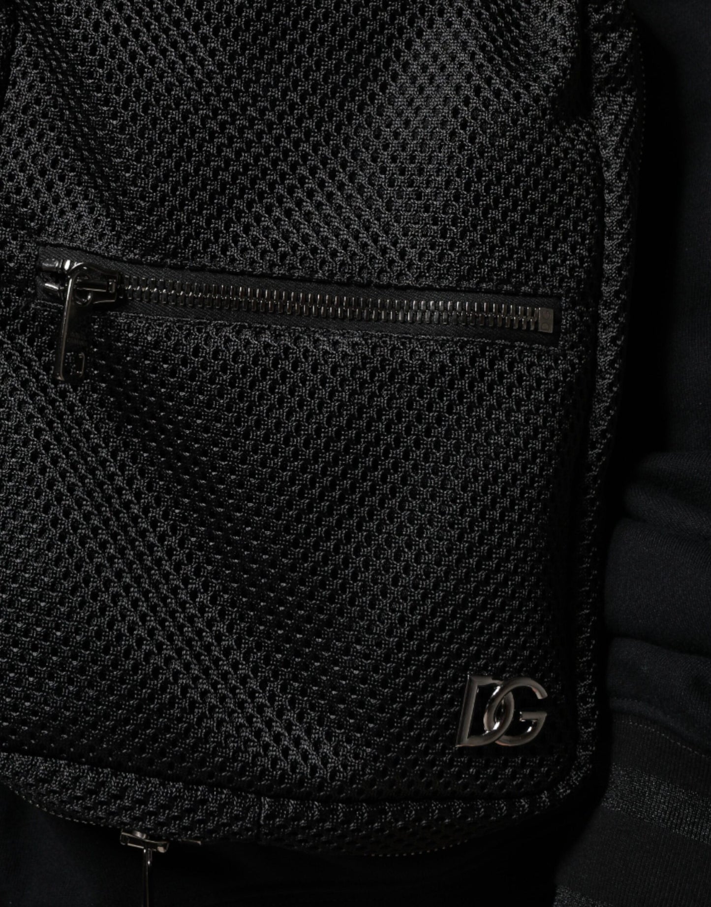 Sudadera con capucha negra para hombre