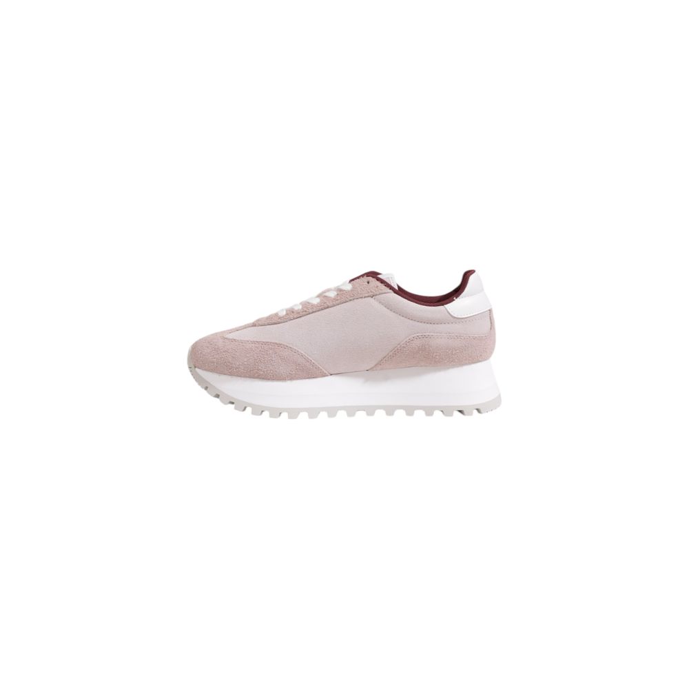 Zapatillas de cuero moradas