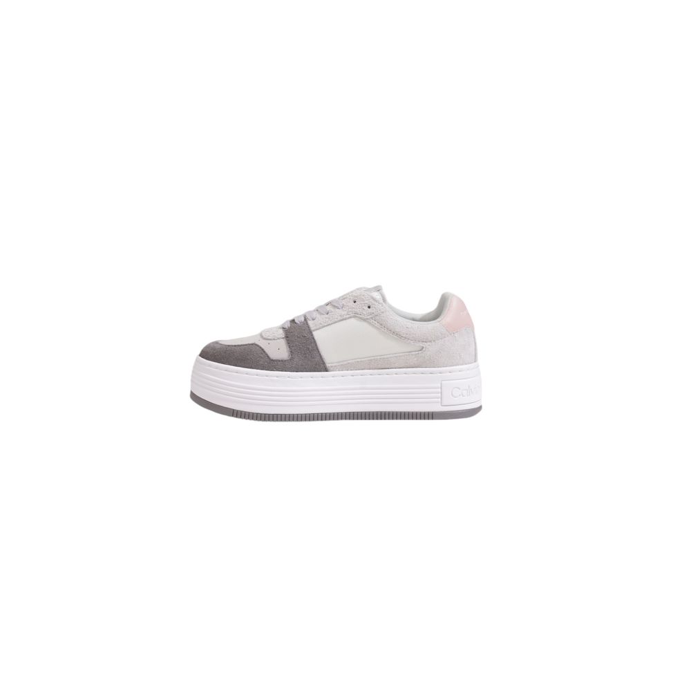 Zapatillas de piel gris