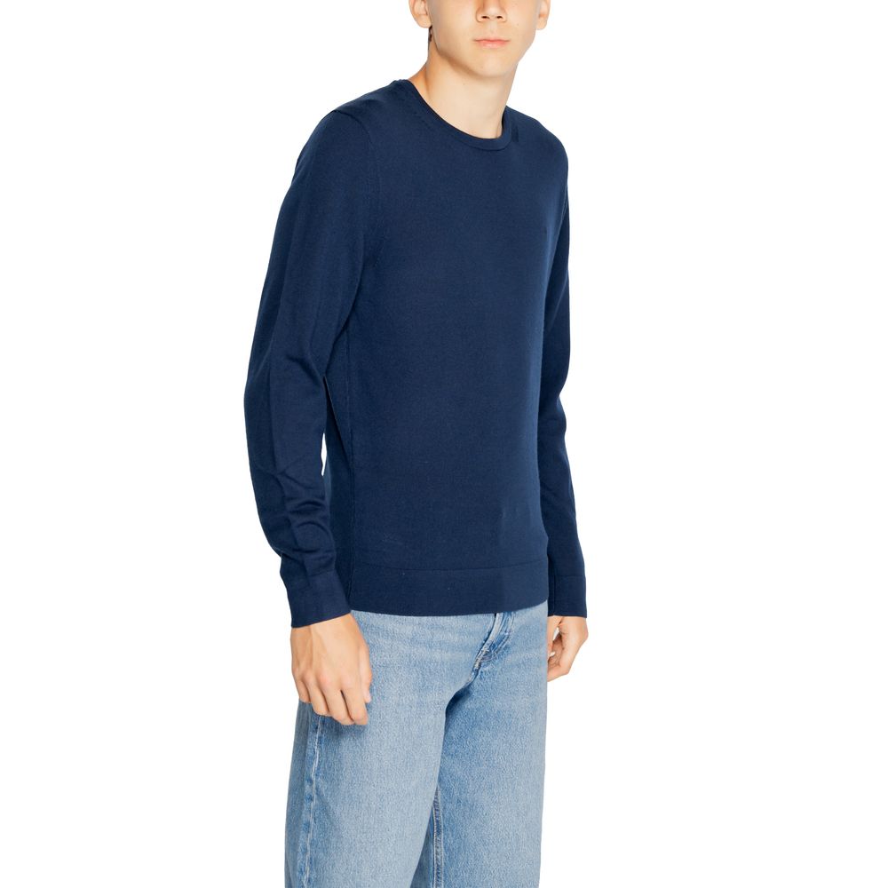 Ropa deportiva de lana reciclada azul