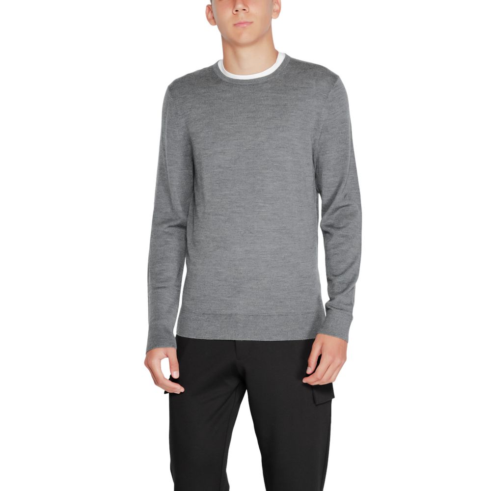Ropa deportiva de lana reciclada gris