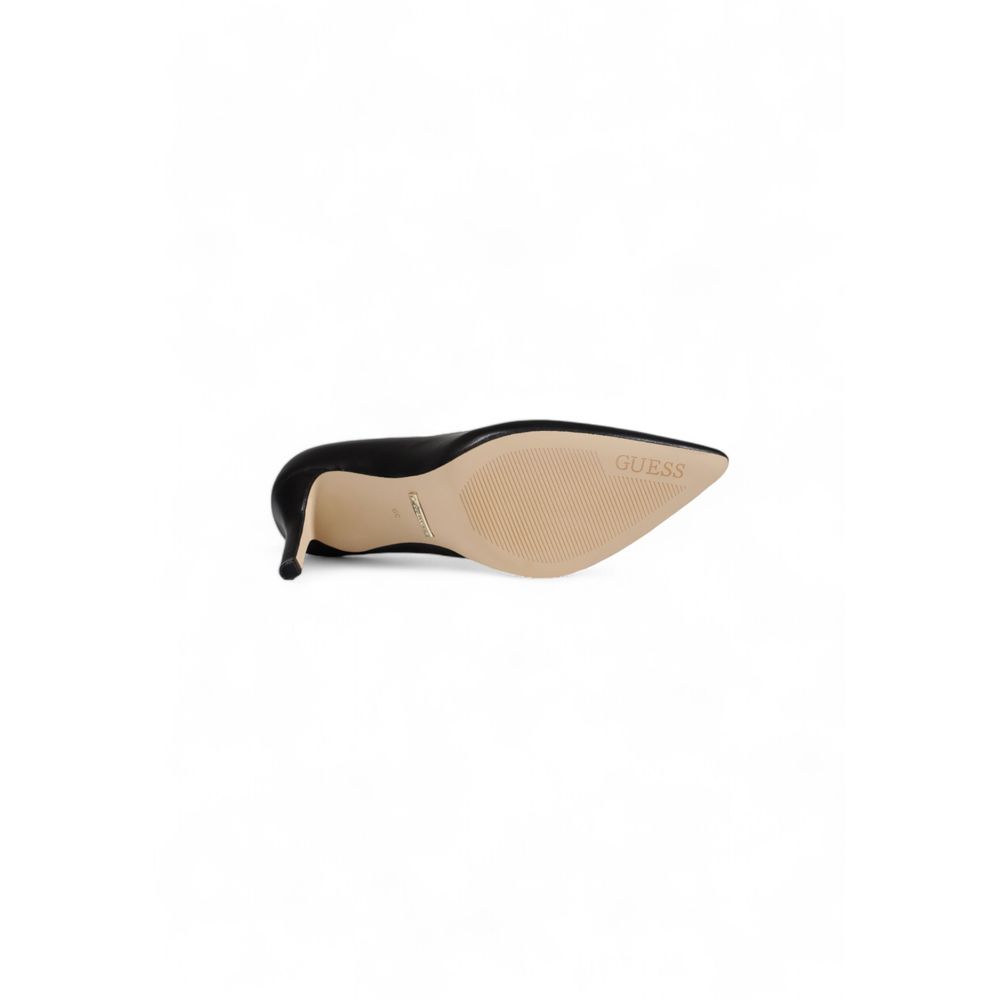 Talons hauts en cuir noir