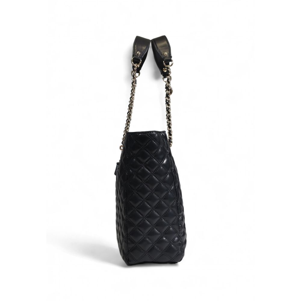 Sac à main en polyéthylène noir