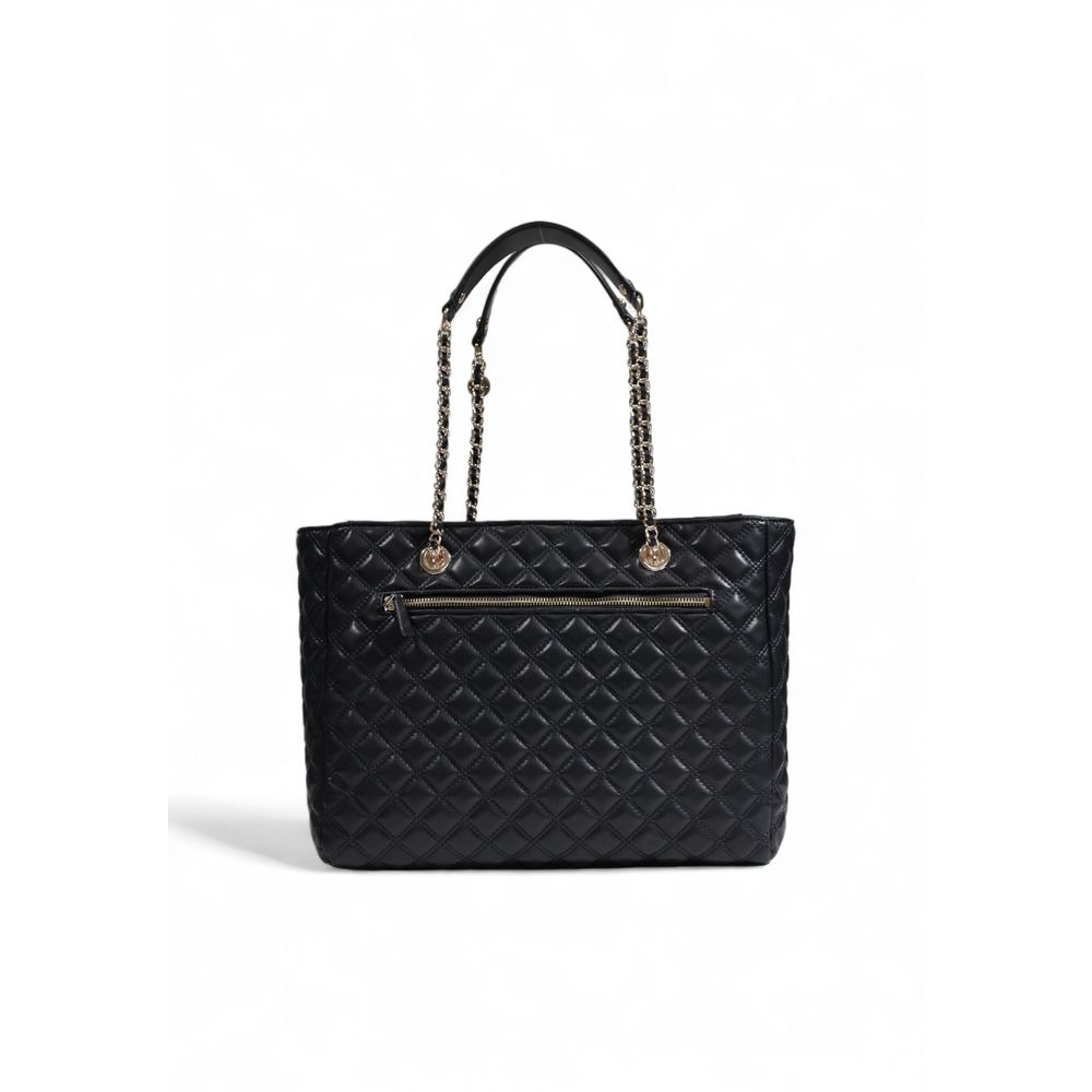 Sac à main en polyéthylène noir