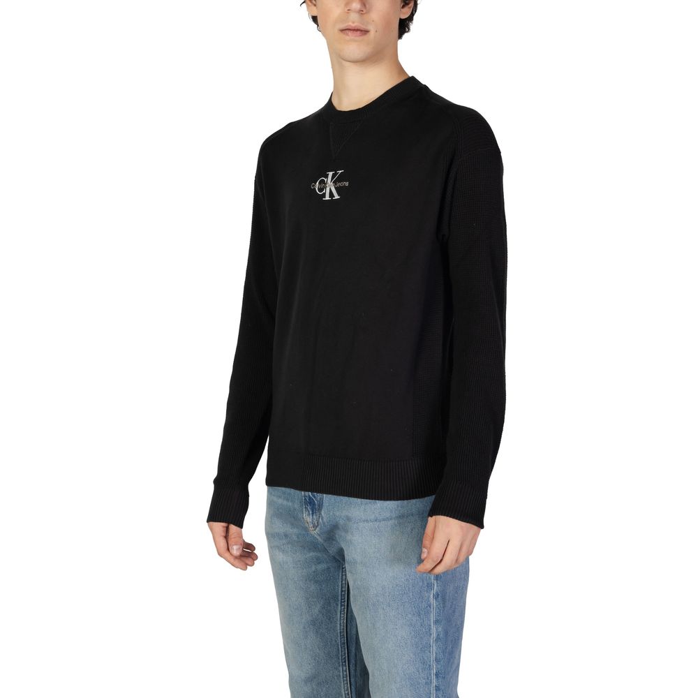 Pull en coton noir