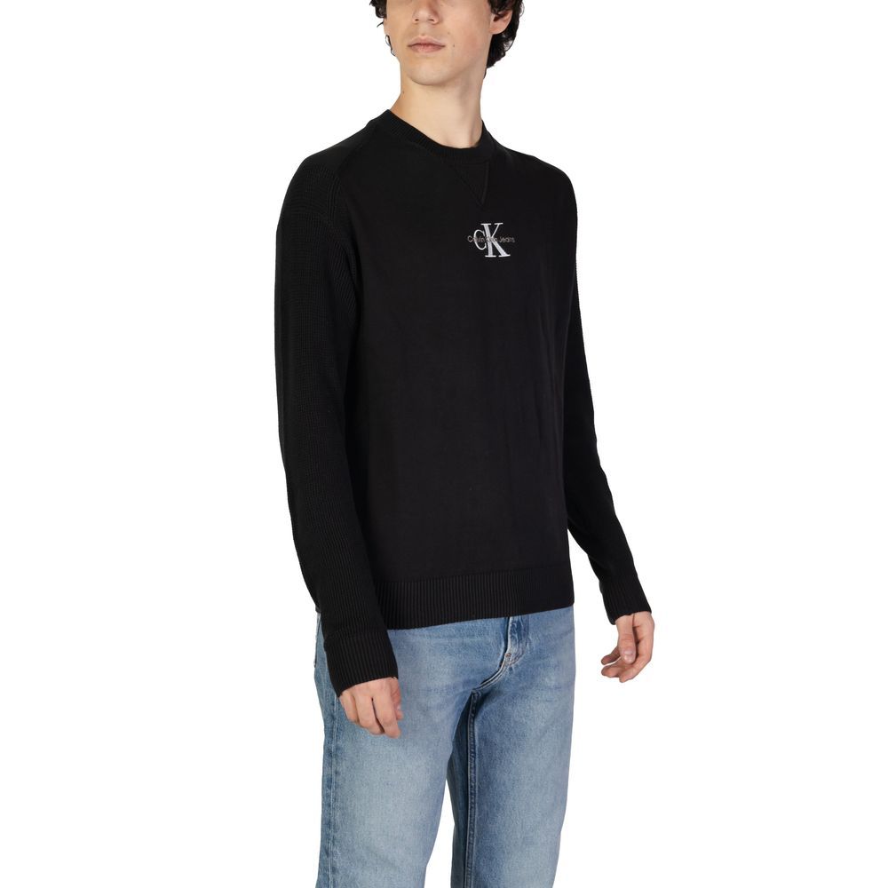 Pull en coton noir