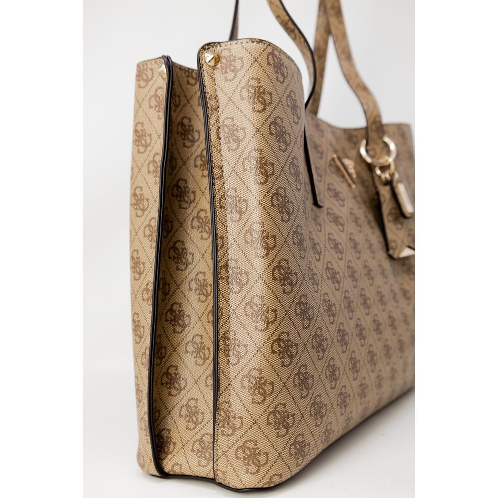 Sac à main en polyéthylène beige