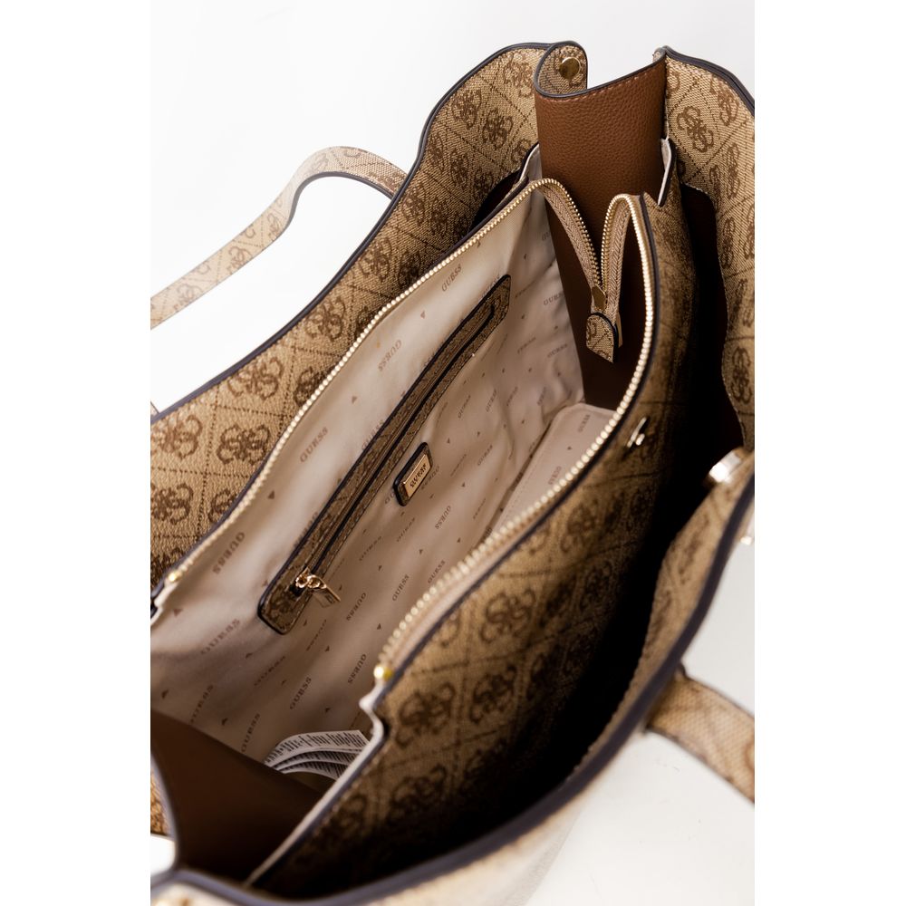 Sac à main en polyéthylène beige