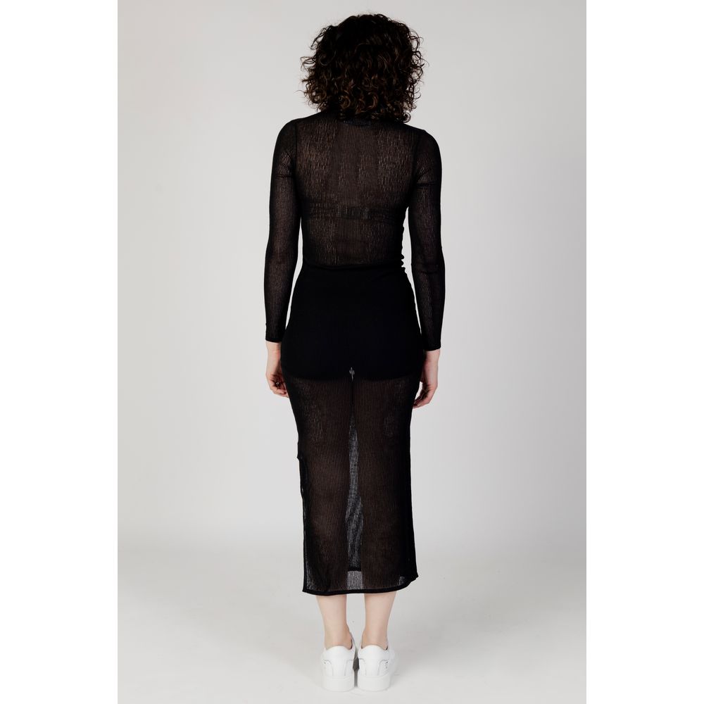 Black Marabou Long