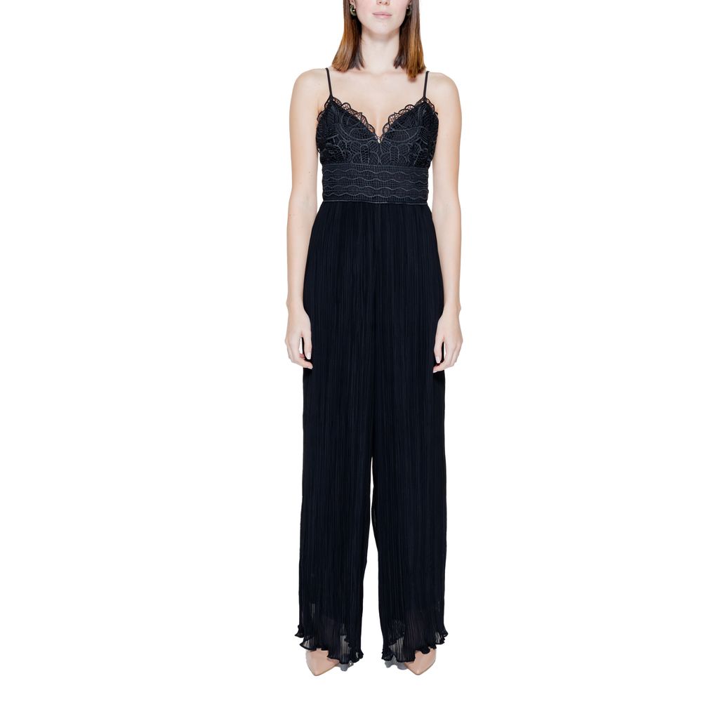 Combinaison en polyester noir