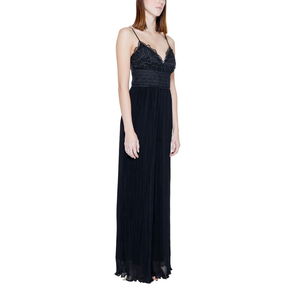 Combinaison en polyester noir