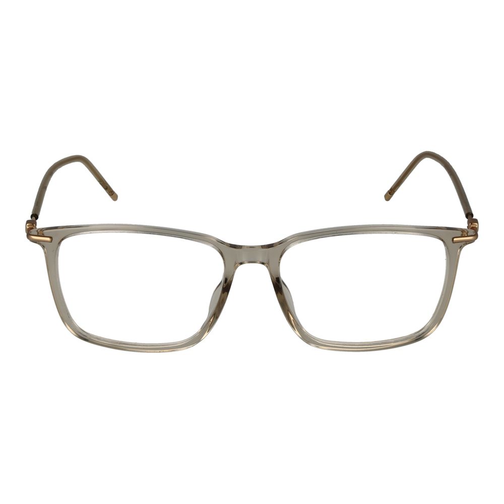 Montures optiques dorées pour hommes