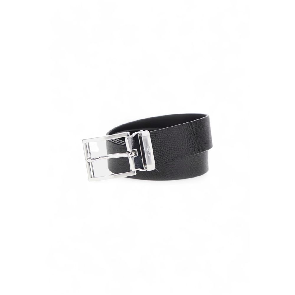 Ceinture en cuir noir