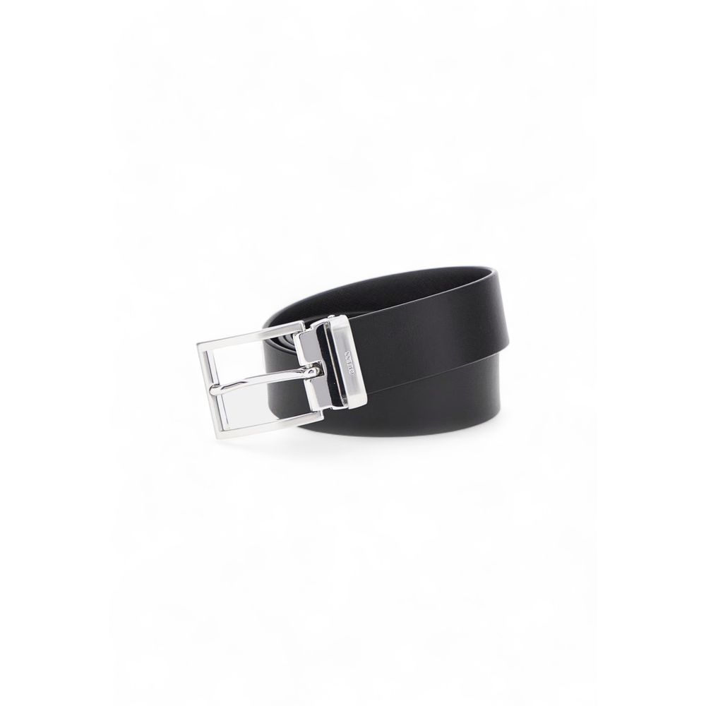 Ceinture en cuir noir