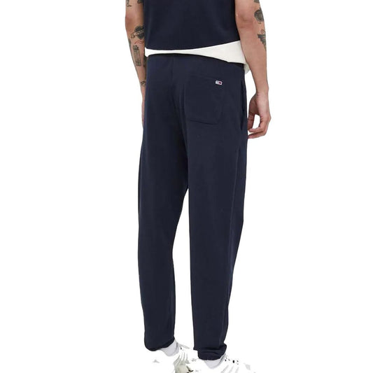 Blue Cotton Joggers Workout Pant