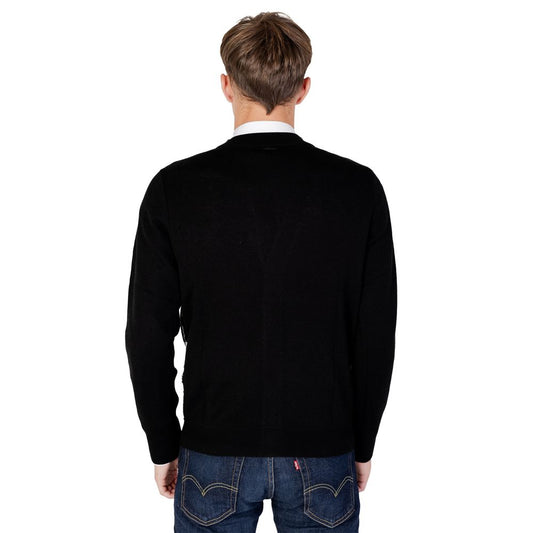Cardigan en laine noire