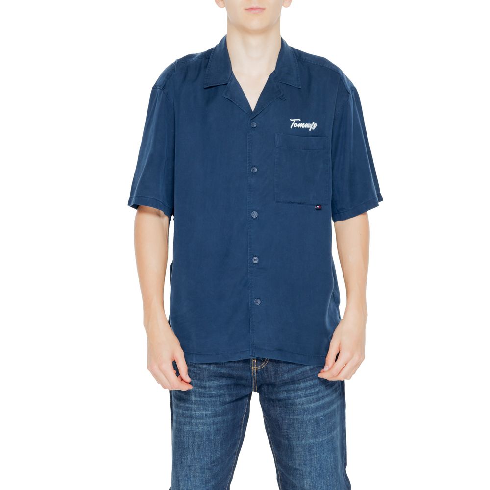 Blue Lyocell Shortsleeve