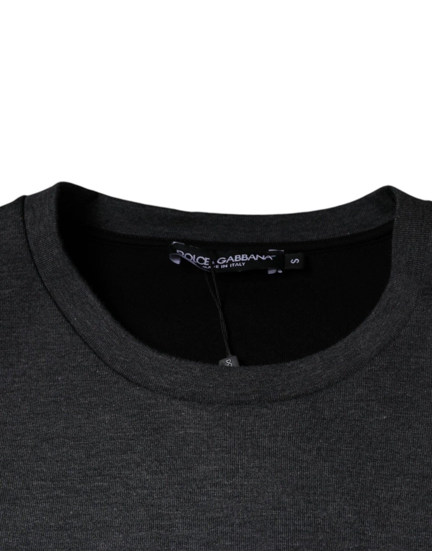 T-shirt ras du cou camouflage gris foncé