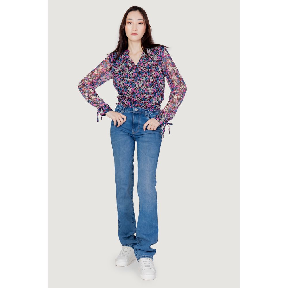Jean mom bleu clair en coton biologique