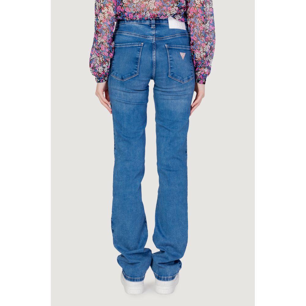 Jean mom bleu clair en coton biologique