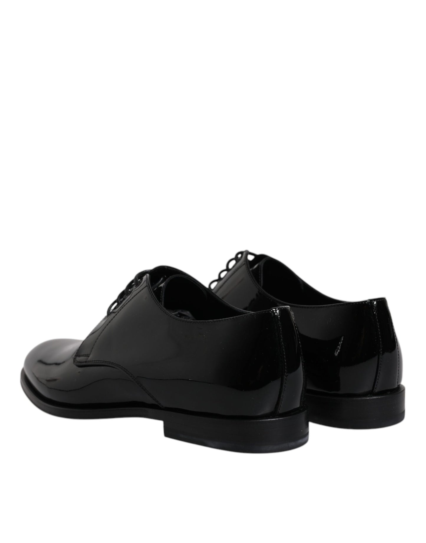 Zapatos de vestir formales Derby de charol negro