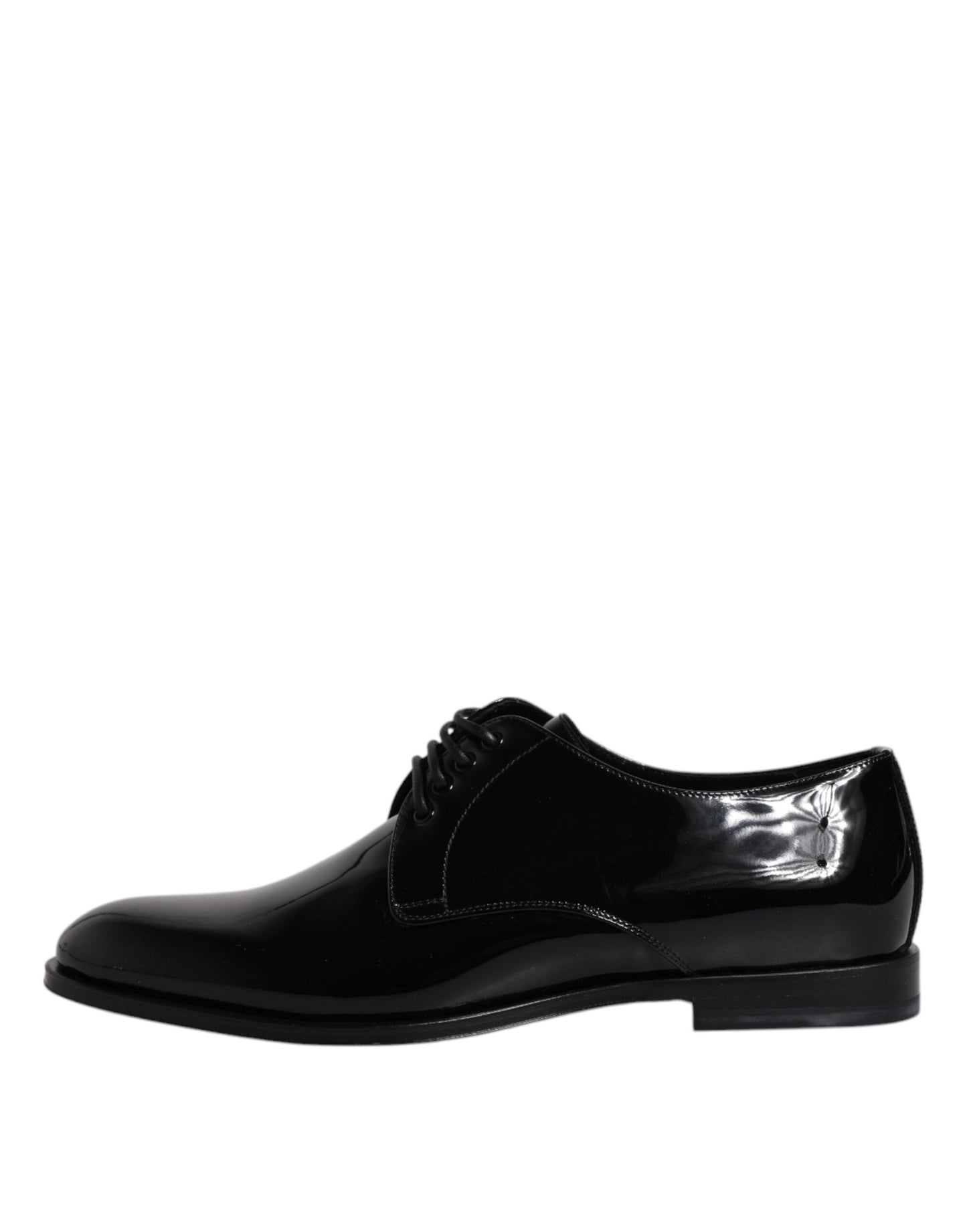 Zapatos de vestir formales Derby de charol negro