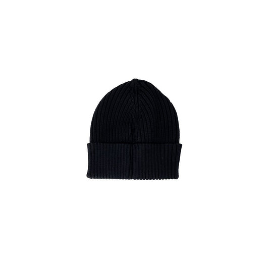 Casquette de baseball en laine noire