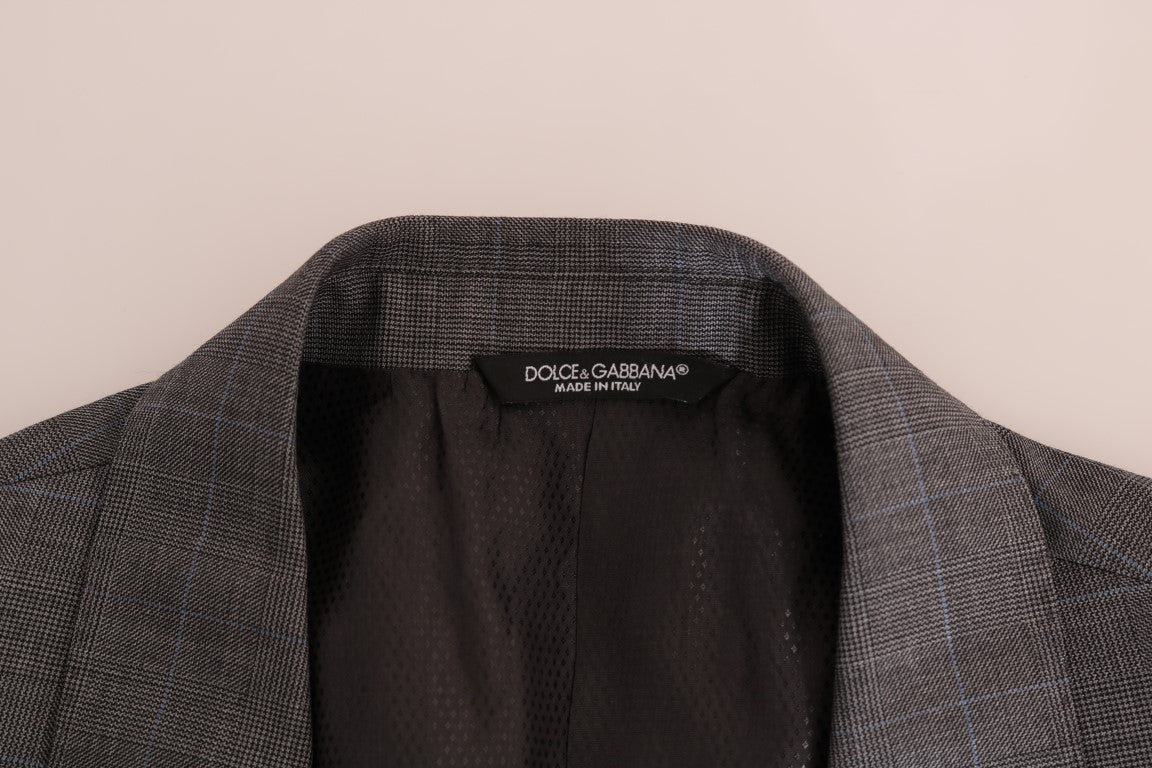 Blazer ajustado Martini de lana gris