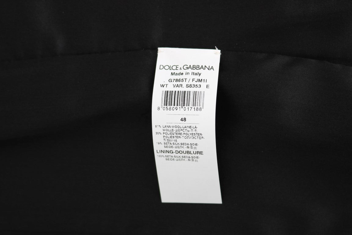 Chaleco negro con estampado de lunares