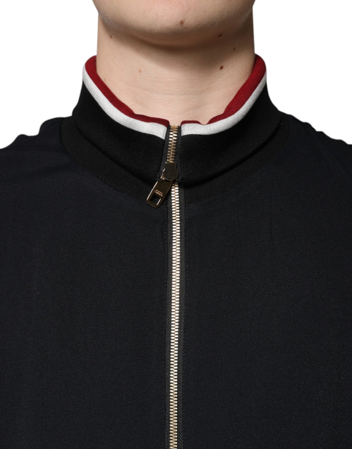 Sweat-shirt zippé noir DG King