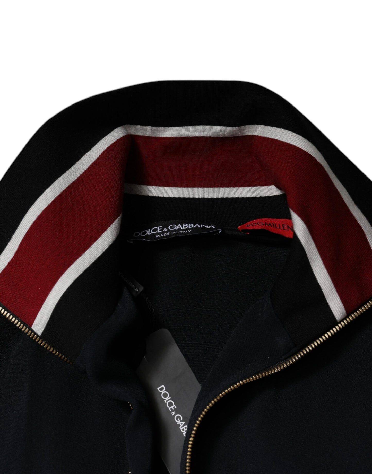Sweat-shirt zippé noir DG King