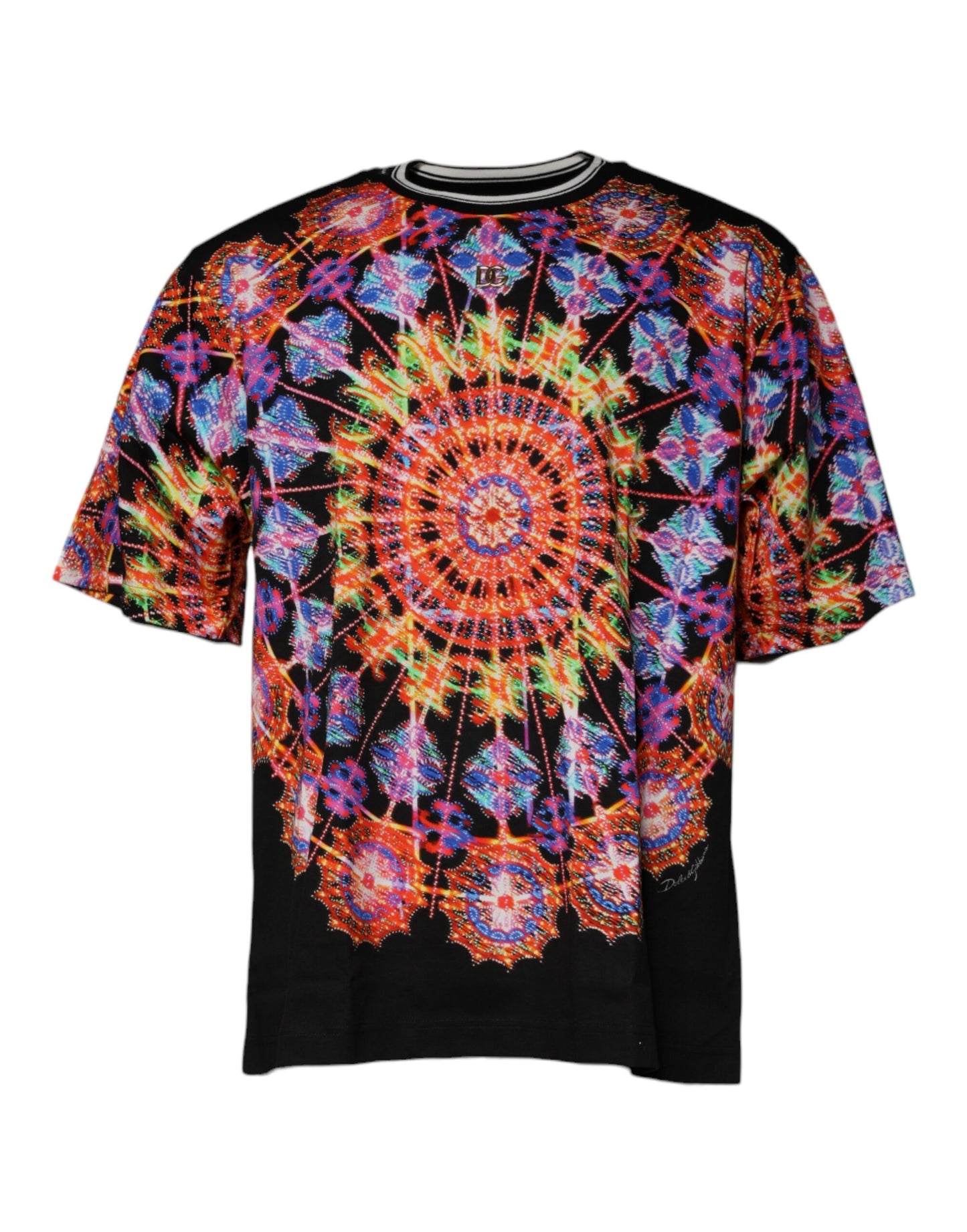 T-shirt manches courtes homme multicolore Kaléidoscope