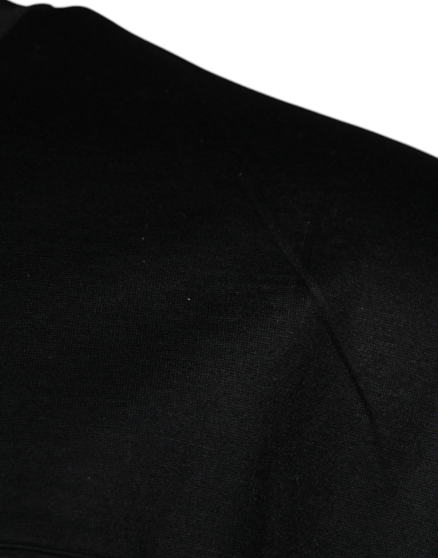T-shirt noir à col rond et manches courtes