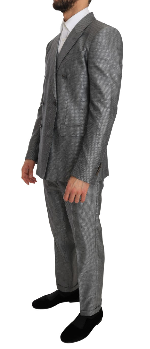 Traje ajustado negro elástico con diseño de abeja de cristal