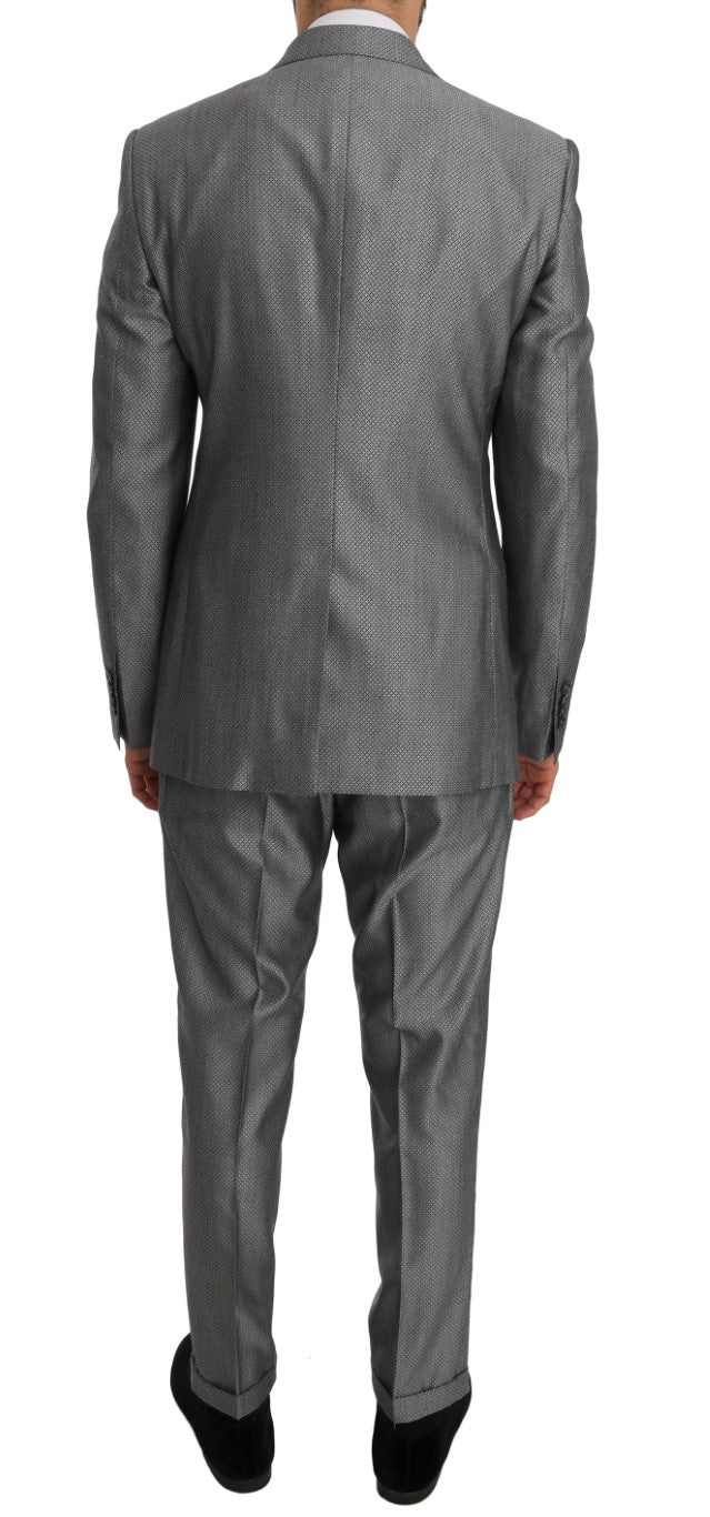 Traje ajustado negro elástico con diseño de abeja de cristal