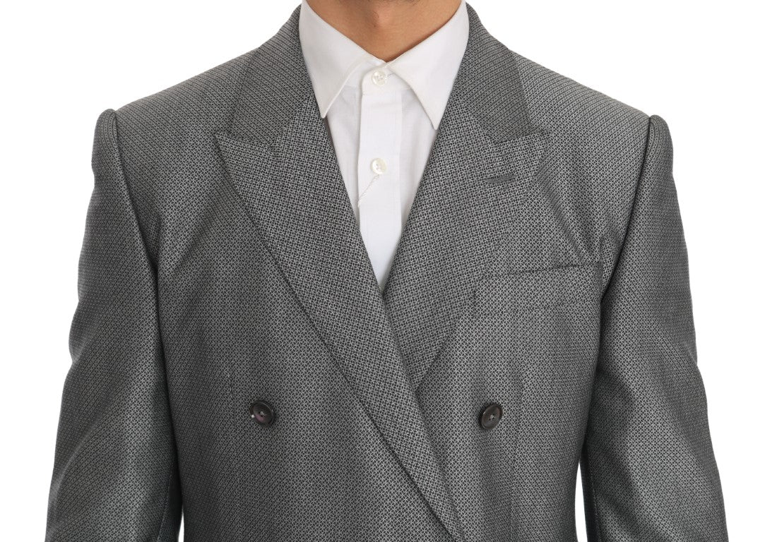 Traje ajustado negro elástico con diseño de abeja de cristal