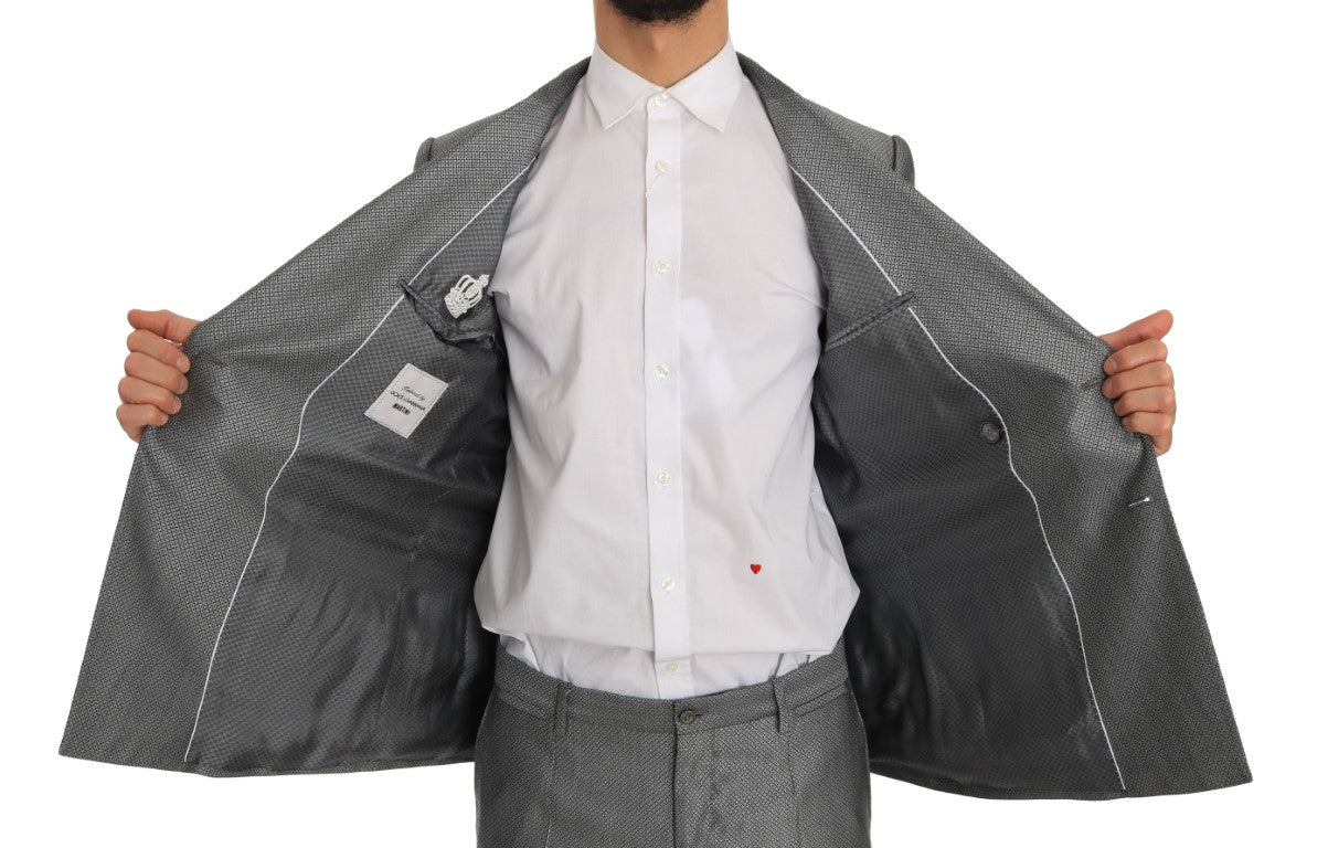 Traje ajustado negro elástico con diseño de abeja de cristal