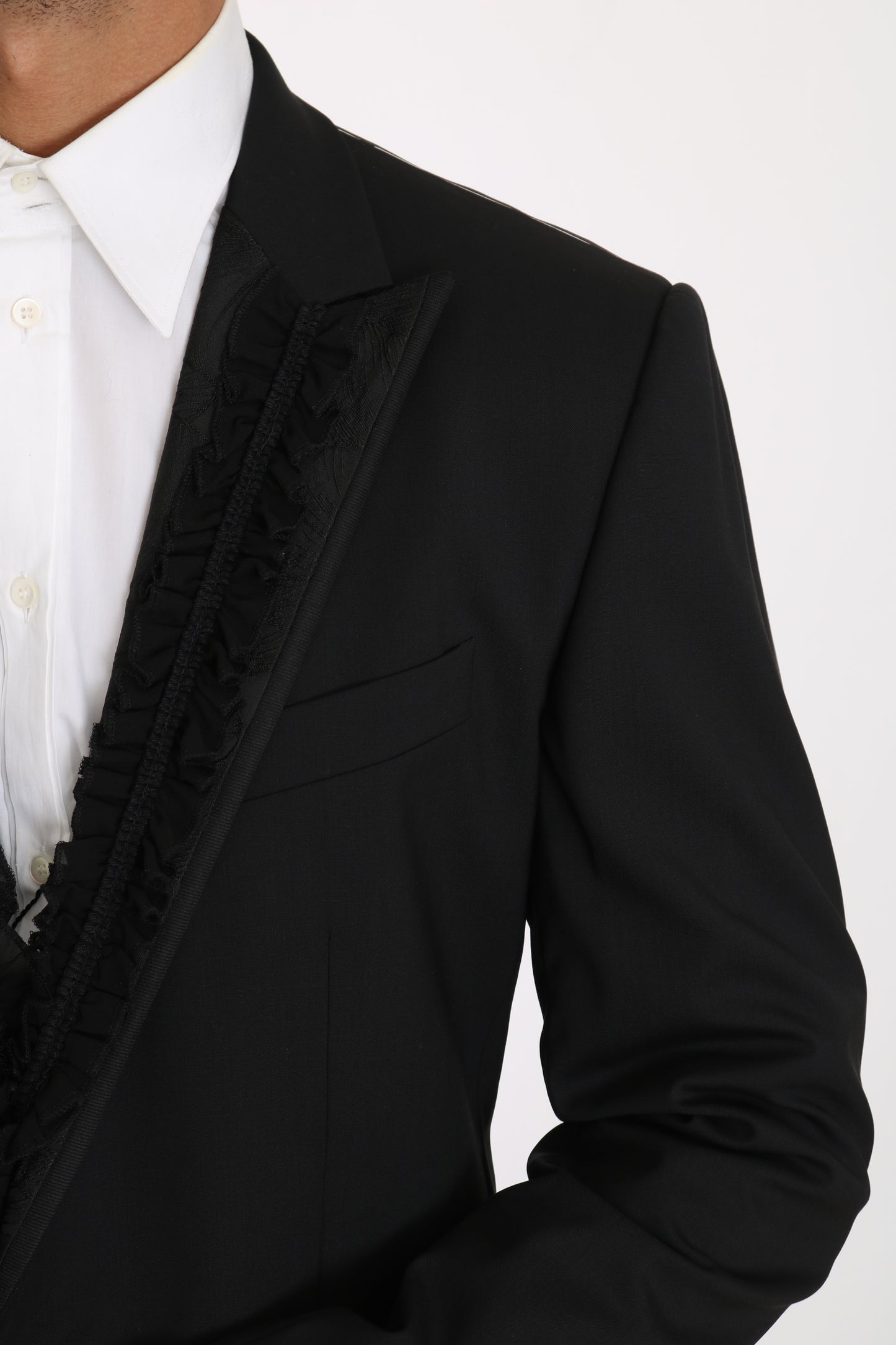 Chaqueta blazer Torrero MARTINI de lana negra