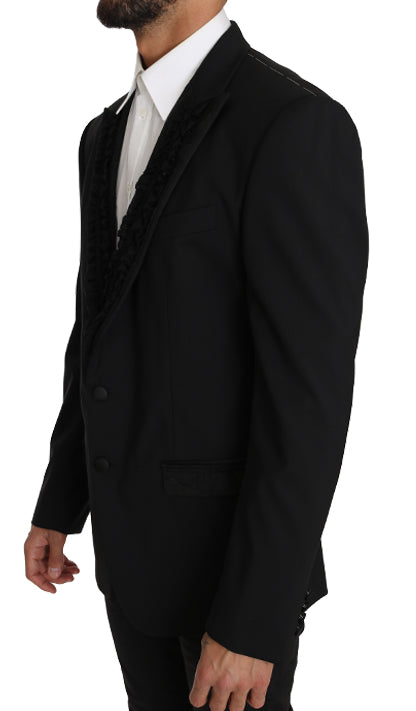 Chaqueta blazer Torrero MARTINI de lana negra