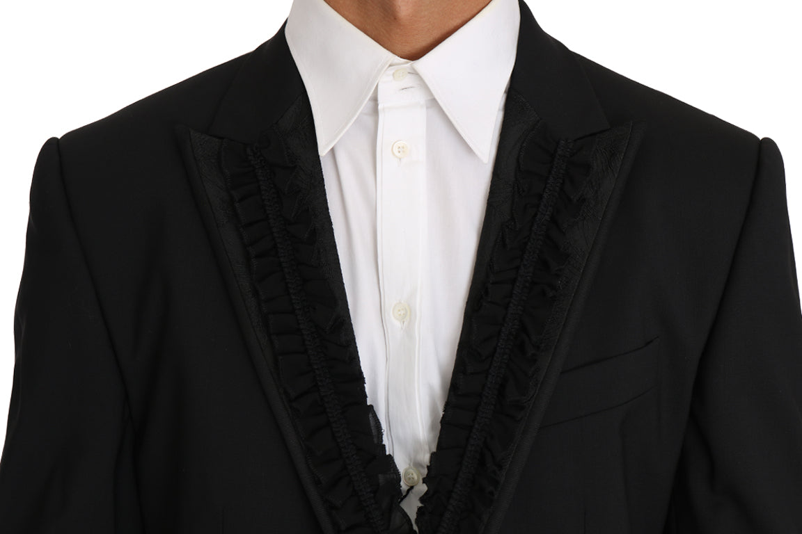 Chaqueta blazer Torrero MARTINI de lana negra