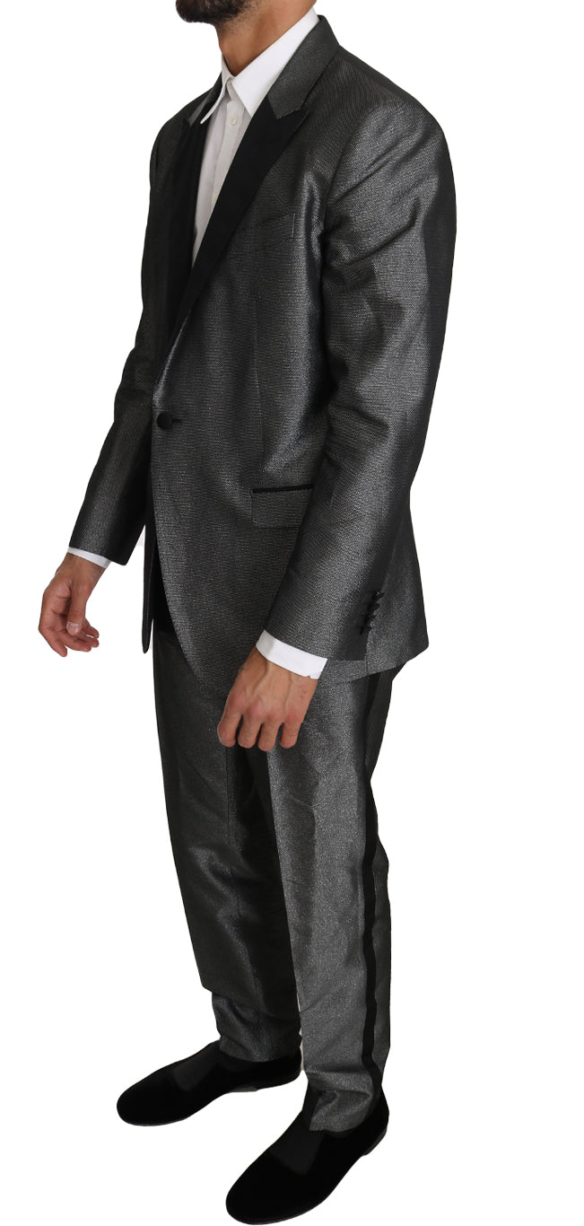 Traje MARTINI de 2 piezas con estampado gris