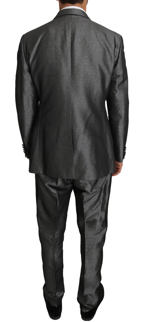 Traje MARTINI de 2 piezas con estampado gris