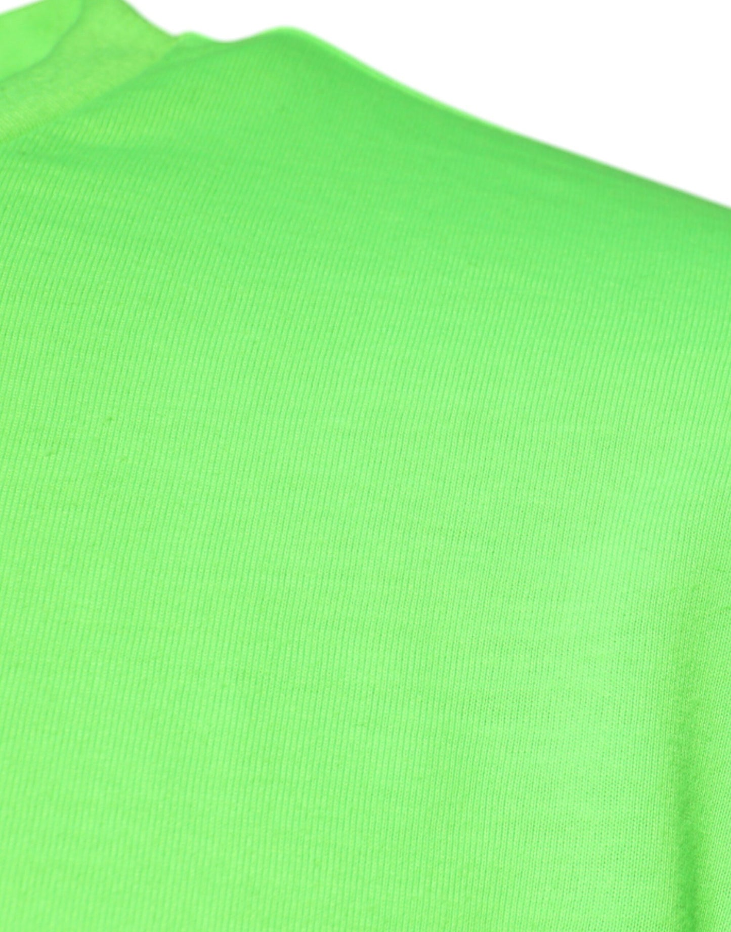 T-shirt ras du cou en polyester avec logo vert